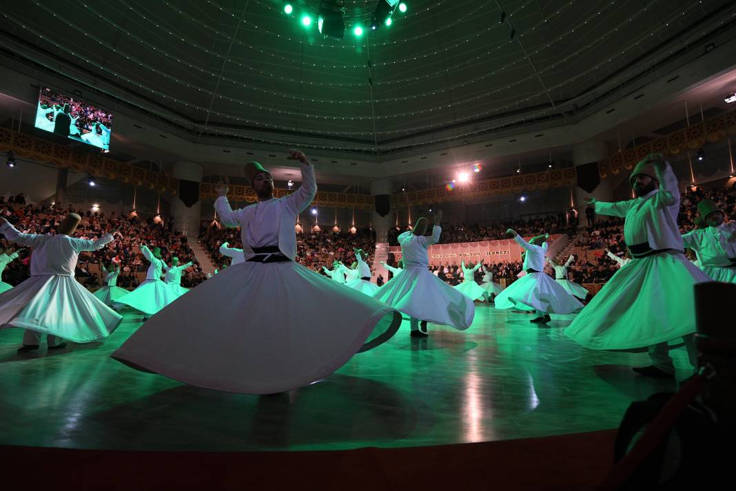 Konya’da Düğün Gecesi’nde Mevlana anıldı 8